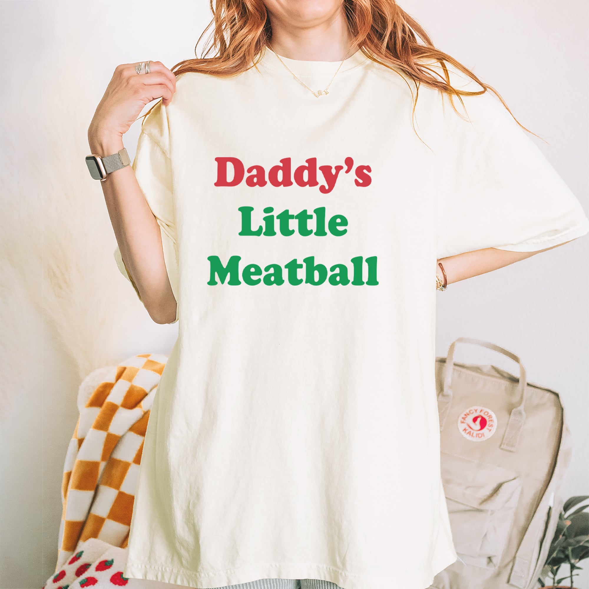 Daddy's Little Meatball Love Island Vintage Soft Unisex T-shirt 