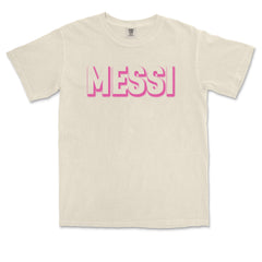 Messi OUTLINE Miami Futbol Vintage Soft Unisex T-shirt 