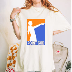 Point God Cunningham Basketball Pointing Meme  Vintage Soft Unisex T-shirt 