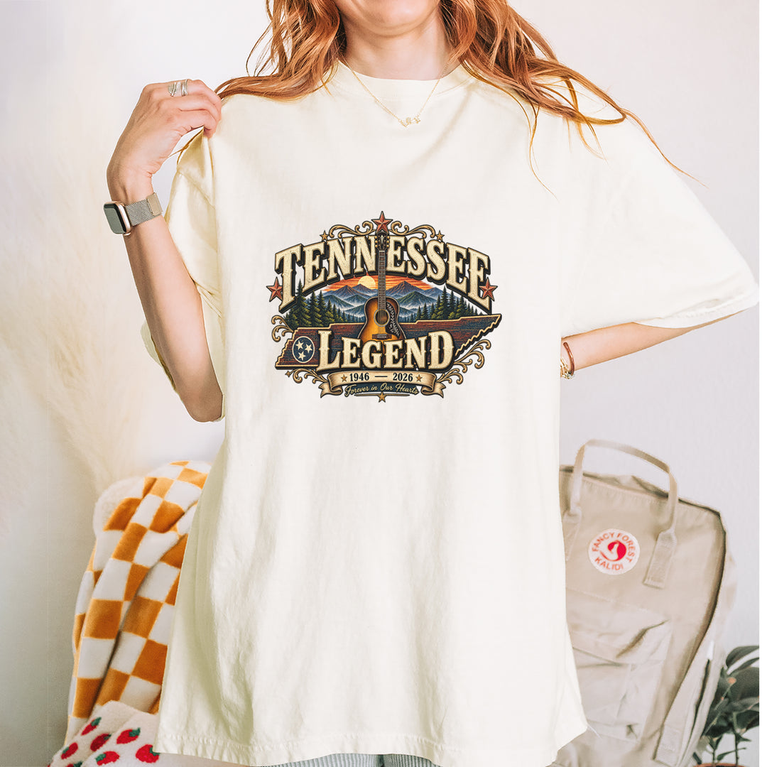 Tennessee Legend Country Music Dolly Vintage Soft Unisex T-shirt 