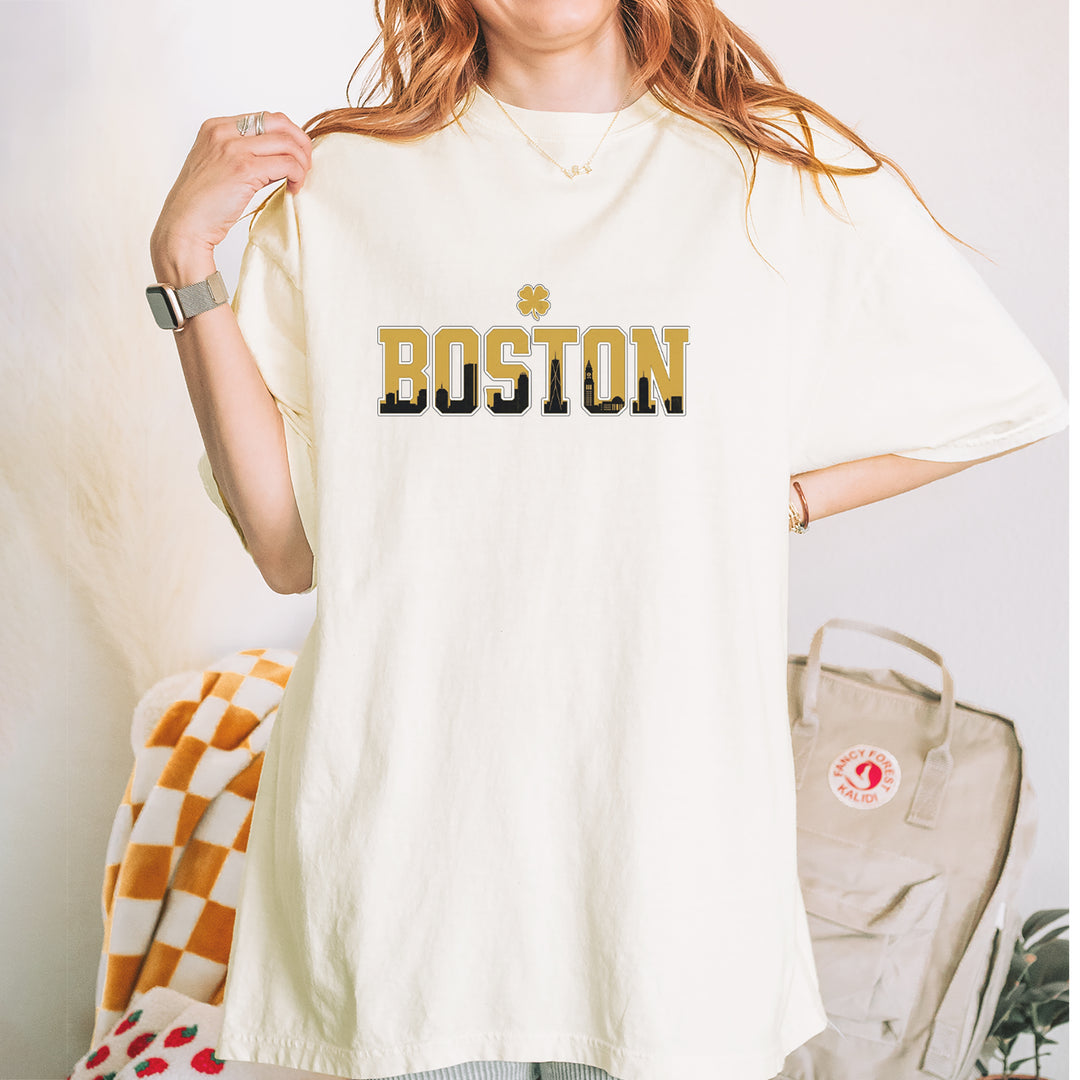 Boston City Pride Irish Vintage Soft Unisex T-shirt 