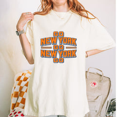 Go New York Go Basketball Vintage Soft Unisex T-shirt 