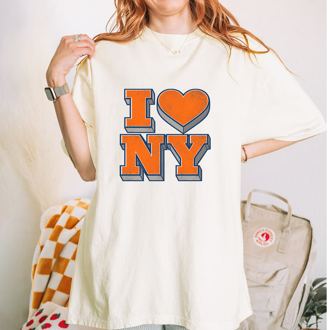New York City Pride Heart Vintage Soft Unisex T-shirt 