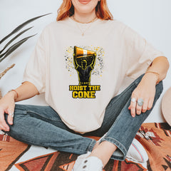 Hoist The Cone Pittsburgh Pride Vintage Soft Unisex T-shirt 