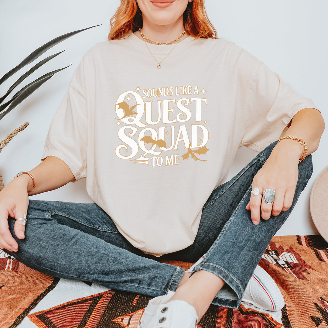 Sounds Like A Quest Squad To Me Empyrean Vintage Soft Unisex T-shirt 