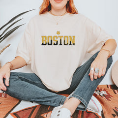 Boston City Pride Irish Vintage Soft Unisex T-shirt 