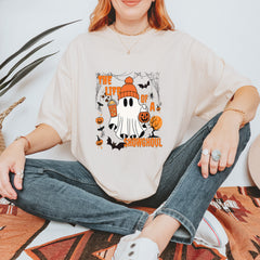 Life of a Showghoul Halloween Showgirl Vibes Vintage Soft Unisex T-shirt 