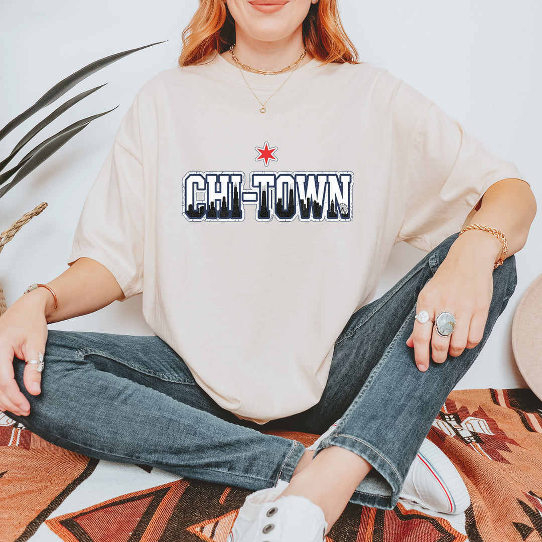 Chicago Chi-Town City Pride Vintage Soft Unisex T-shirt 