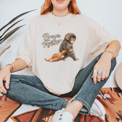 Punch Brave Together Stuffed Animal Vintage Soft Unisex T-shirt 