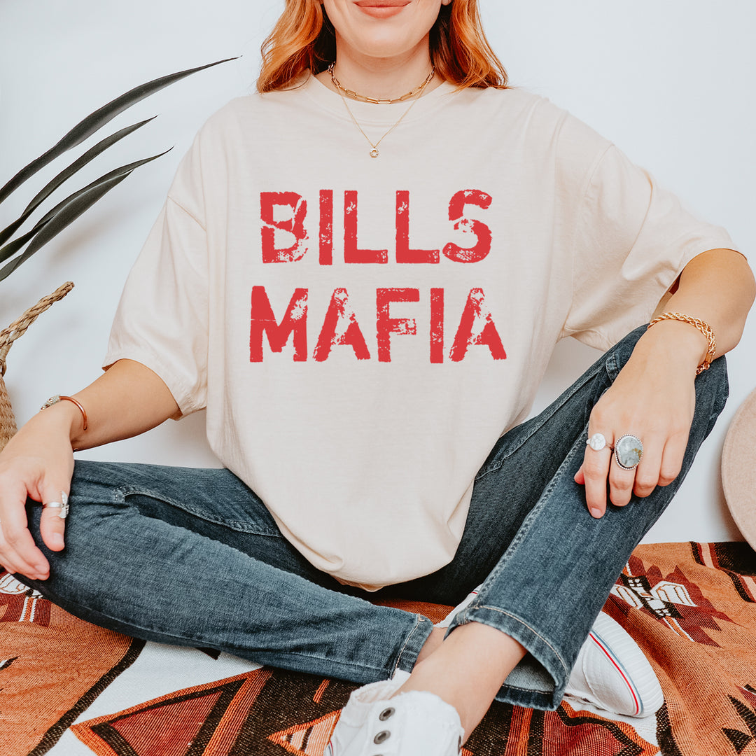 Distressed Bills Mafia Football Vintage Soft Unisex T-shirt 
