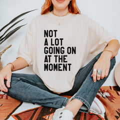 NOT A Lot Going On At The Moment Feeling 22 TTPD Vintage Soft Unisex T-shirt