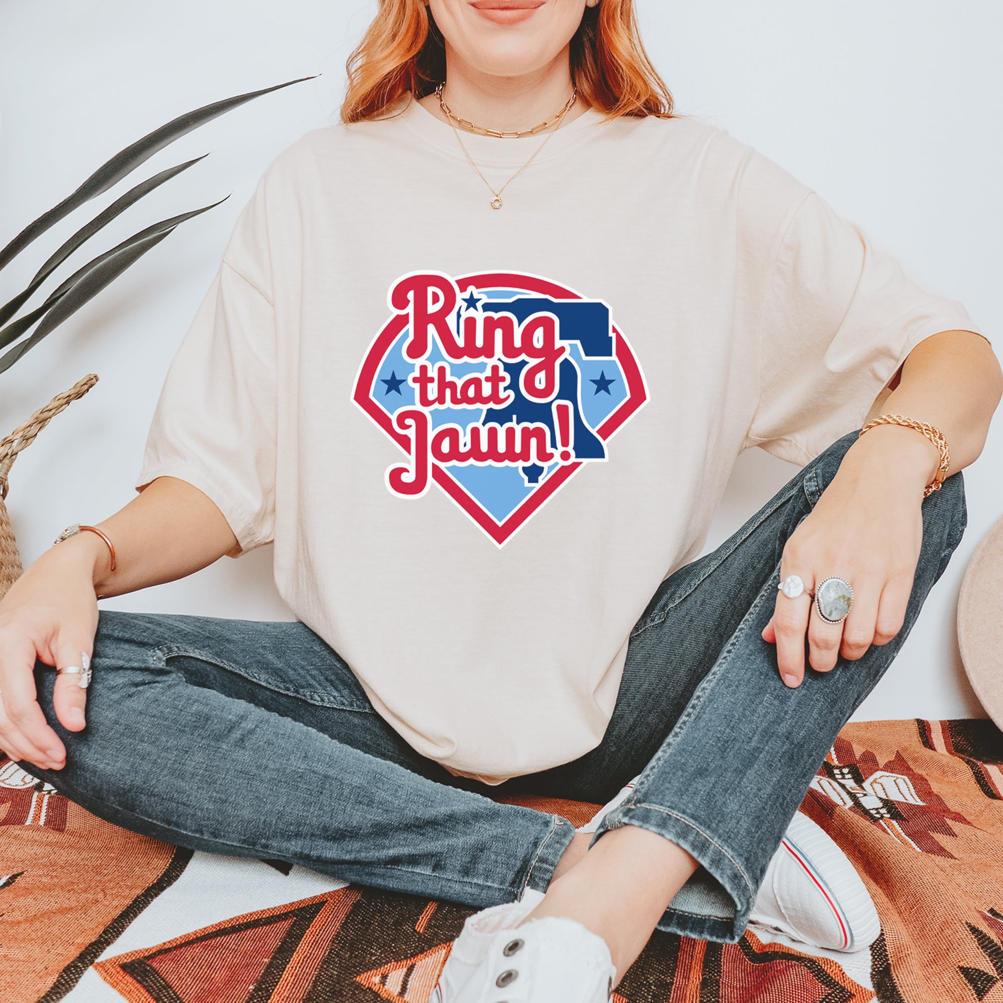 Ring That Jawn Philly Baseball Vintage Soft Unisex T-shirt 