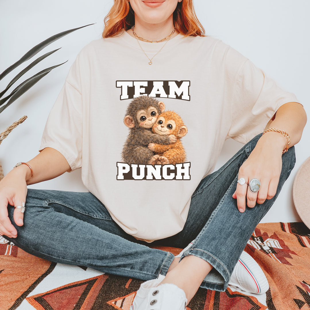 Team Punch Panchi-kun Monkey Vintage Soft Unisex T-shirt 