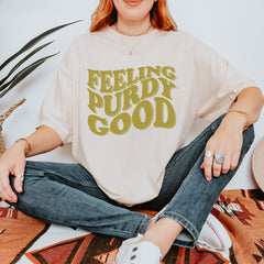Feeling Purdy Good San Francisco Vintage Soft Unisex T-shirt 