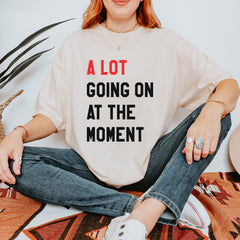 A Lot Going On At The Moment New TTPD Poet Department Vintage Soft Unisex T-shirt