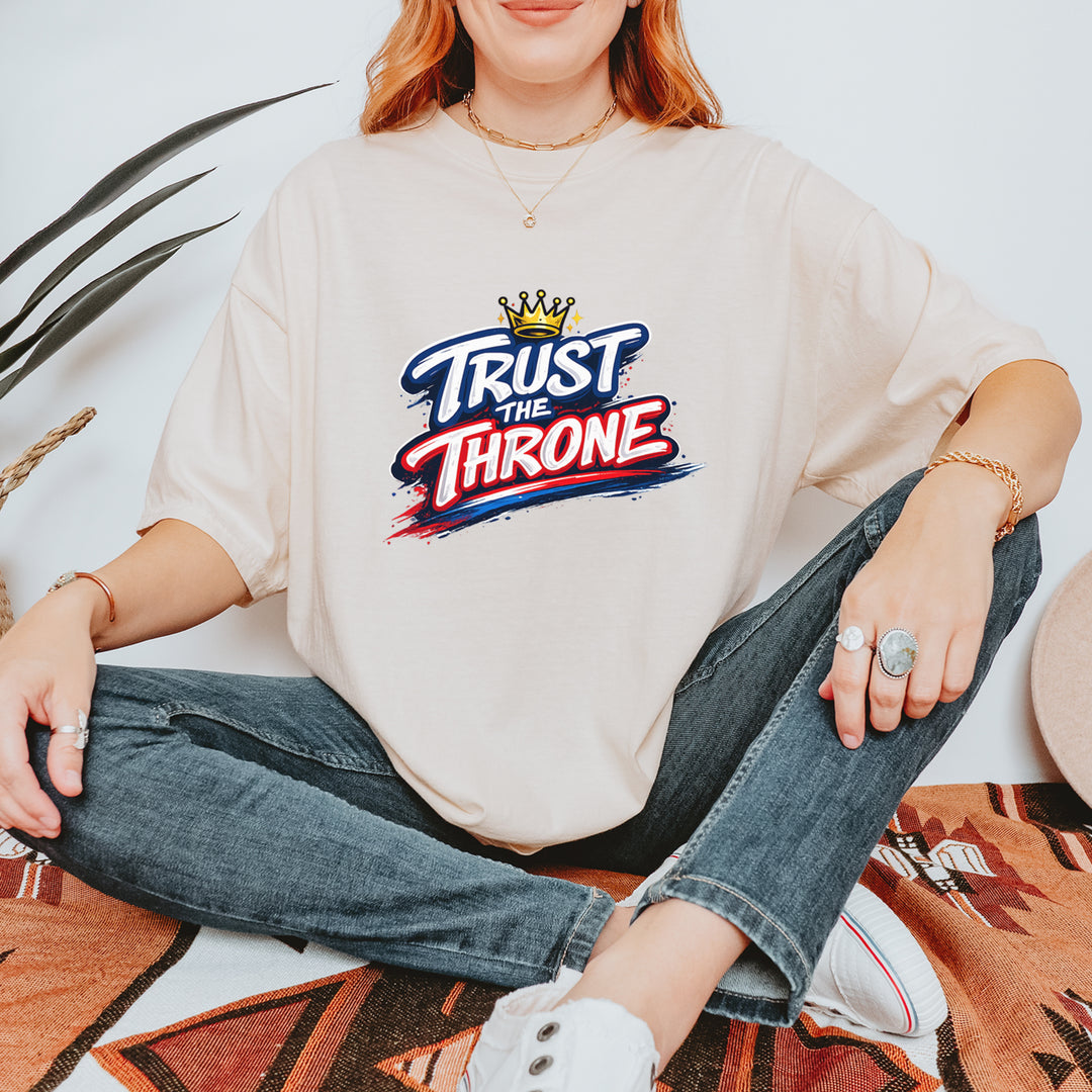 Trust The Throne Crown Philly Hoops Vintage Soft Unisex T-shirt 