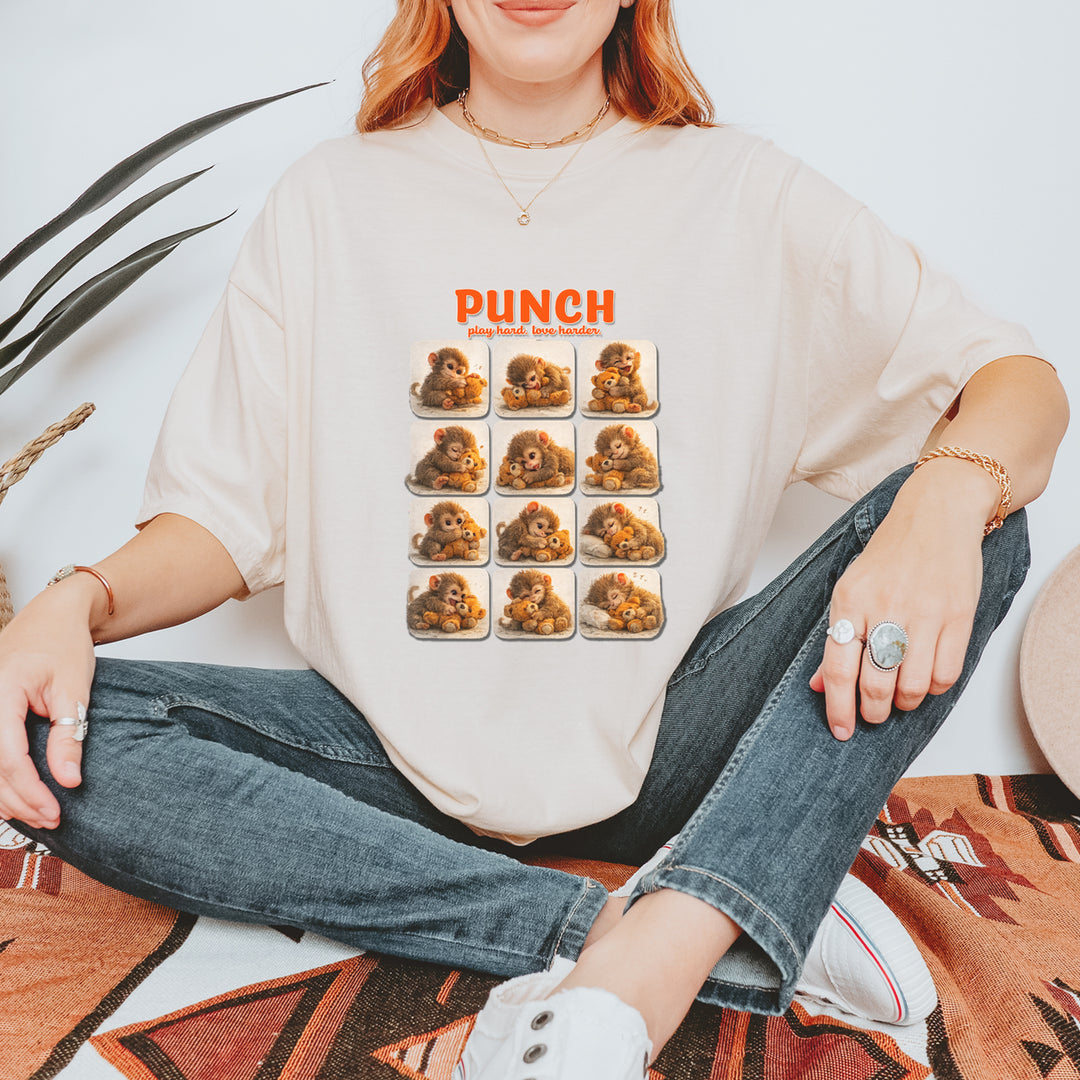 Punch Play Hard Love Harder Vintage Soft Unisex T-shirt 