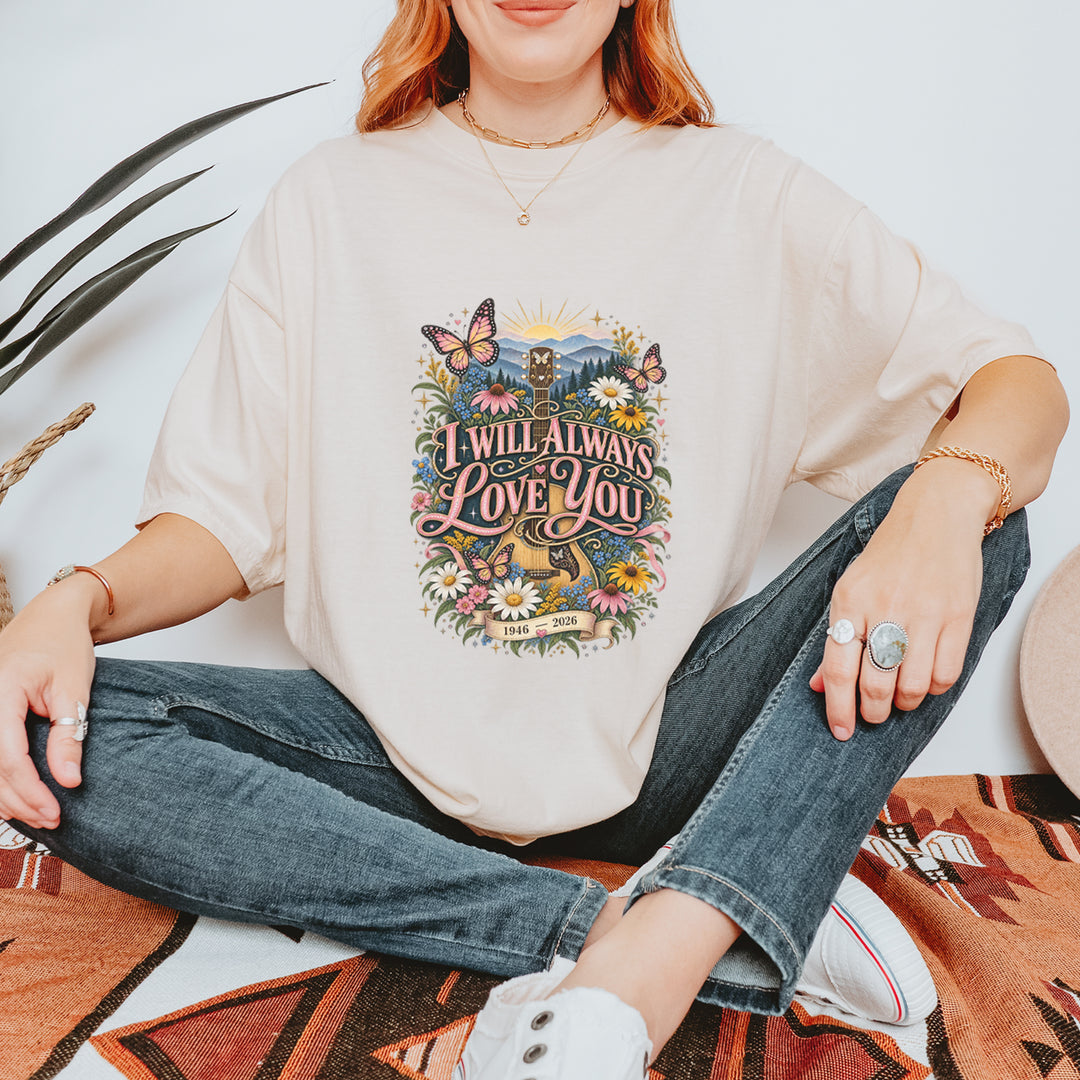 I Will Always Love You Dolly Vintage Soft Unisex T-shirt 