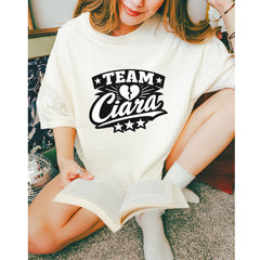 Team Ciara Scamanda Broken Heart Vintage Soft Unisex T-shirt 