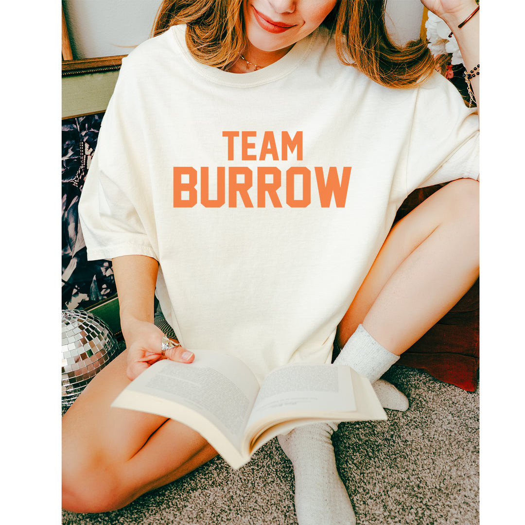 Team Burrow Cincinnati Vintage Soft Unisex T-shirt 
