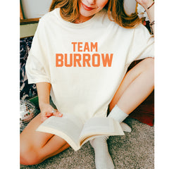 Team Burrow Cincinnati Vintage Soft Unisex T-shirt 