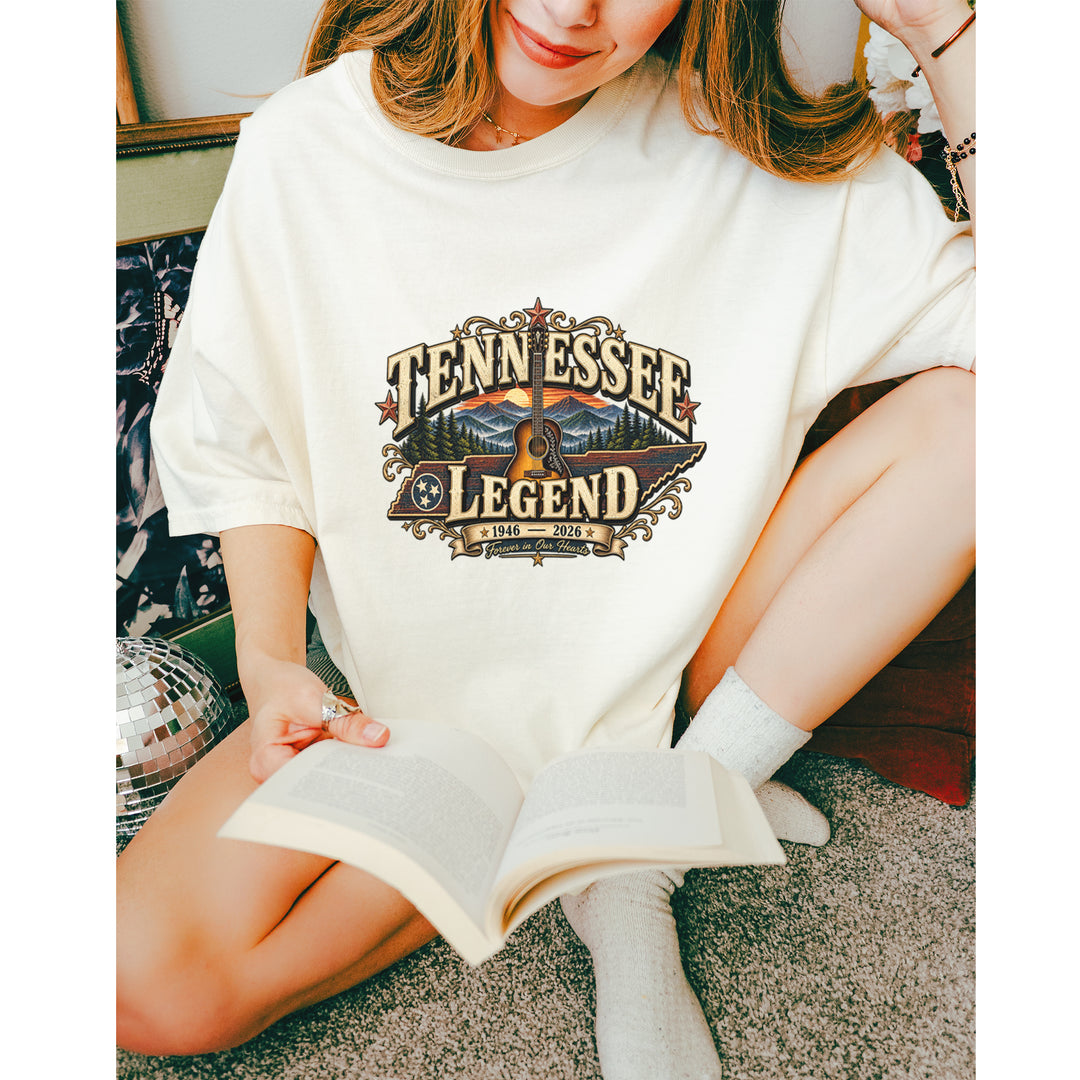Tennessee Legend Country Music Dolly Vintage Soft Unisex T-shirt 