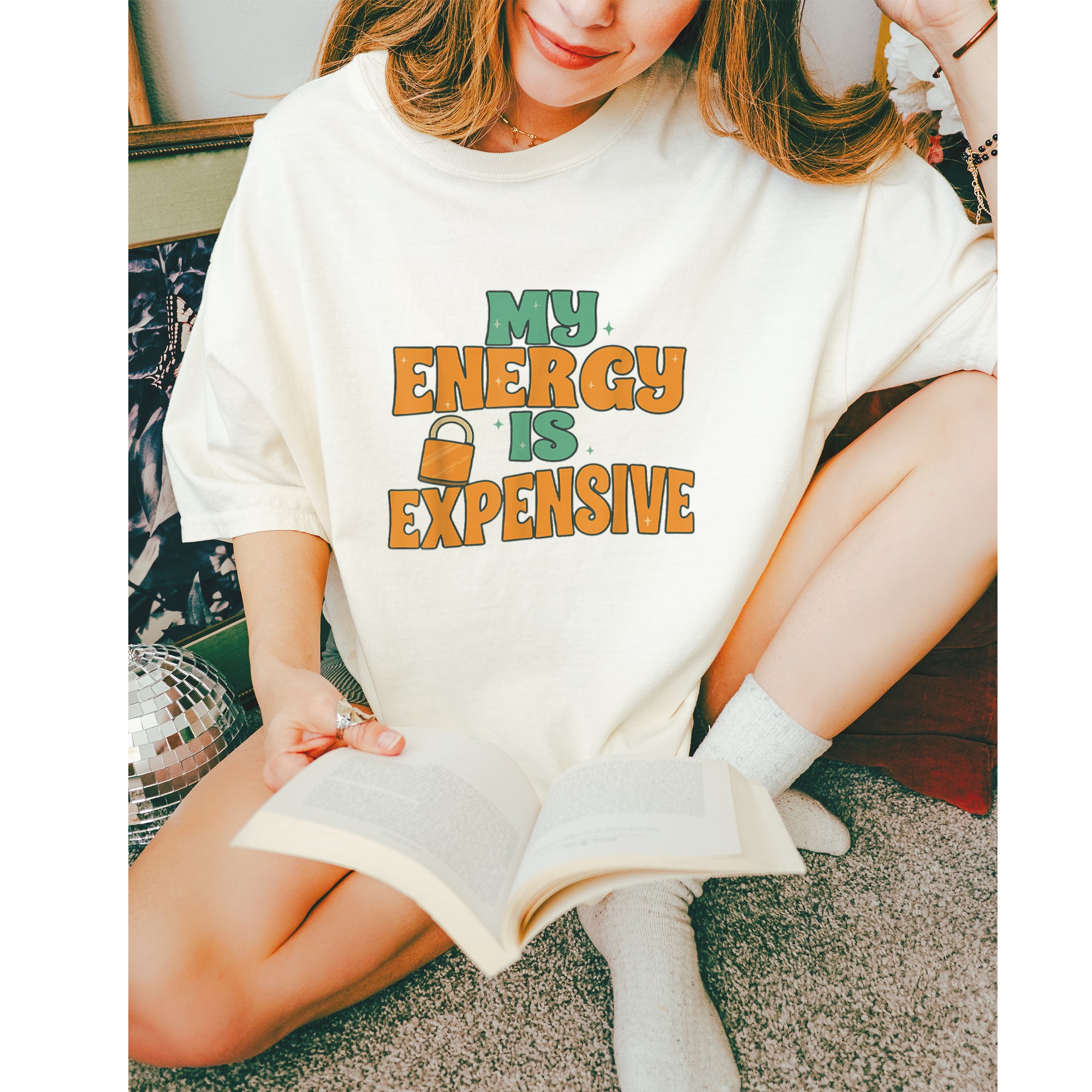 My Energy Is Expensive Self-Care Vintage Soft Unisex T-shirt 