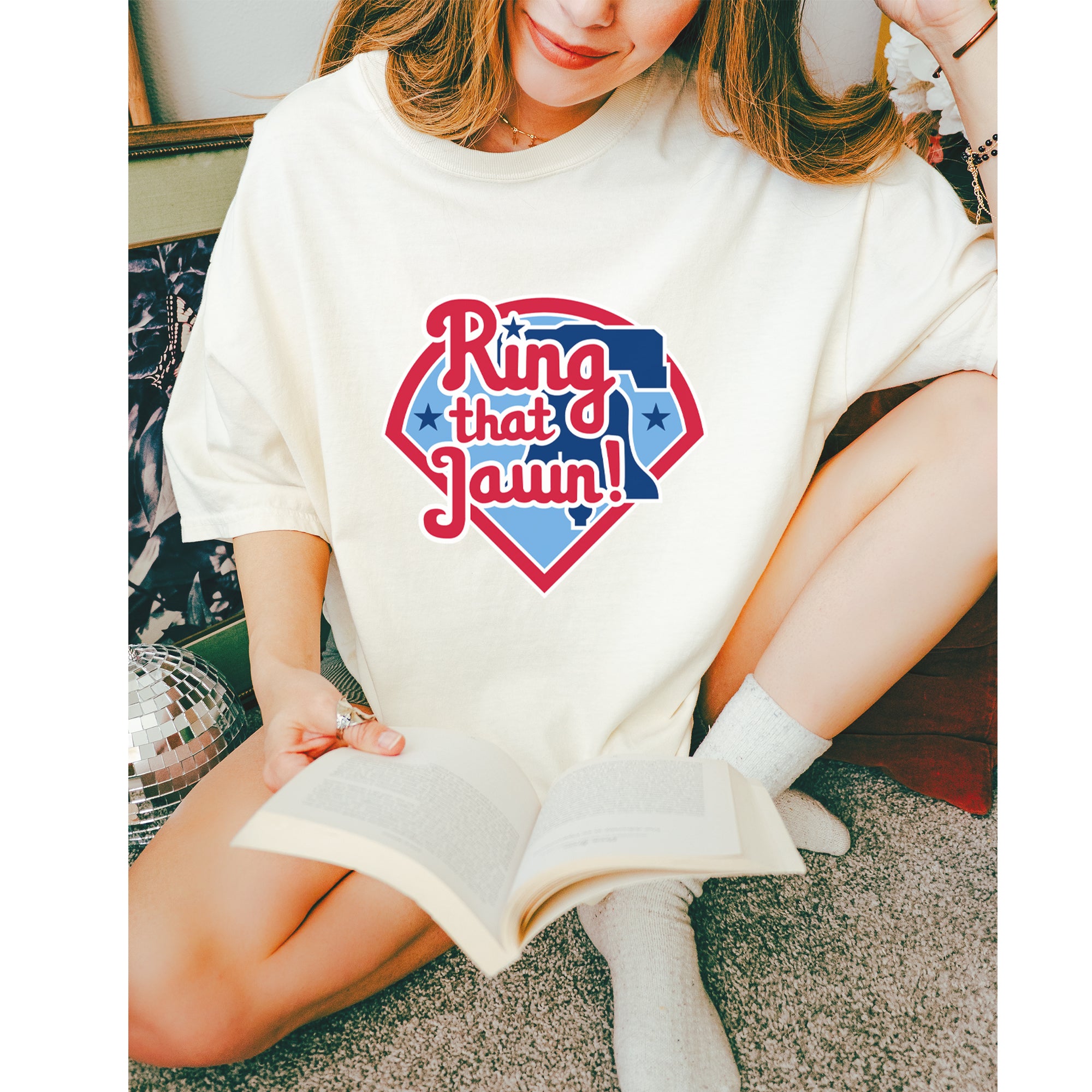 Ring That Jawn Philly Baseball Vintage Soft Unisex T-shirt 