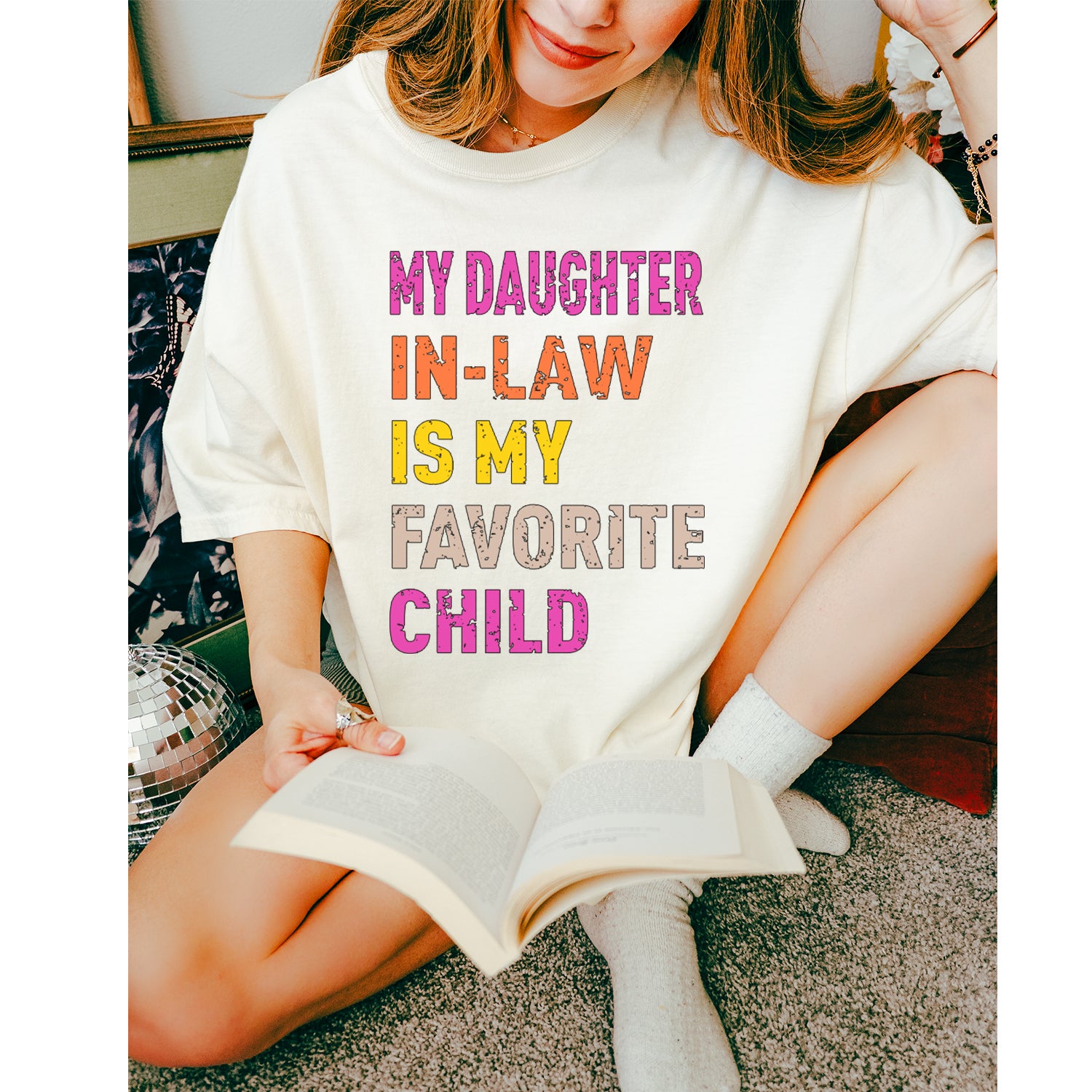 My Daughter In-Law Is My Favorite Child Meme Vintage Soft Unisex T-shirt 