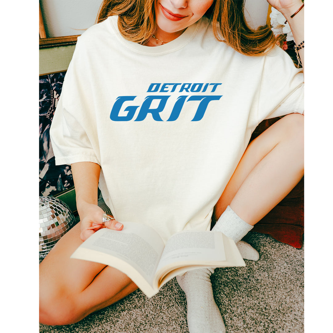 Grit Detroit Football Hard Knocks Vintage Soft Unisex T-shirt 