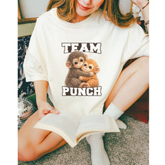 Team Punch Panchi-kun Monkey Vintage Soft Unisex T-shirt 