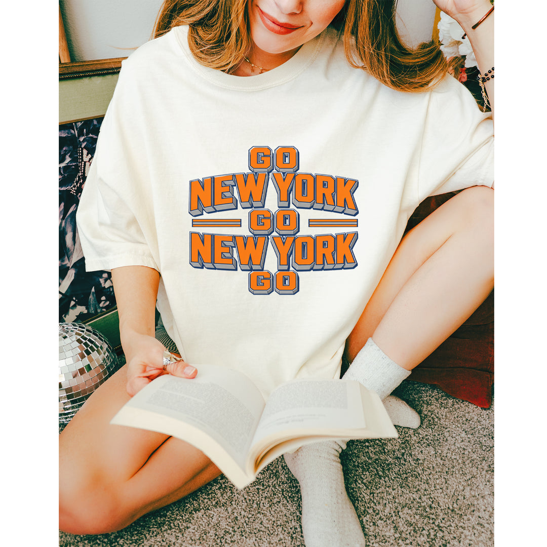 Go New York Go Basketball Vintage Soft Unisex T-shirt 