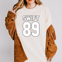 Swift 89 Birth Year Music Fan Era Poets Department Lover Vintage Soft Unisex T-shirt 