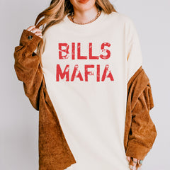 Distressed Bills Mafia Football Vintage Soft Unisex T-shirt 
