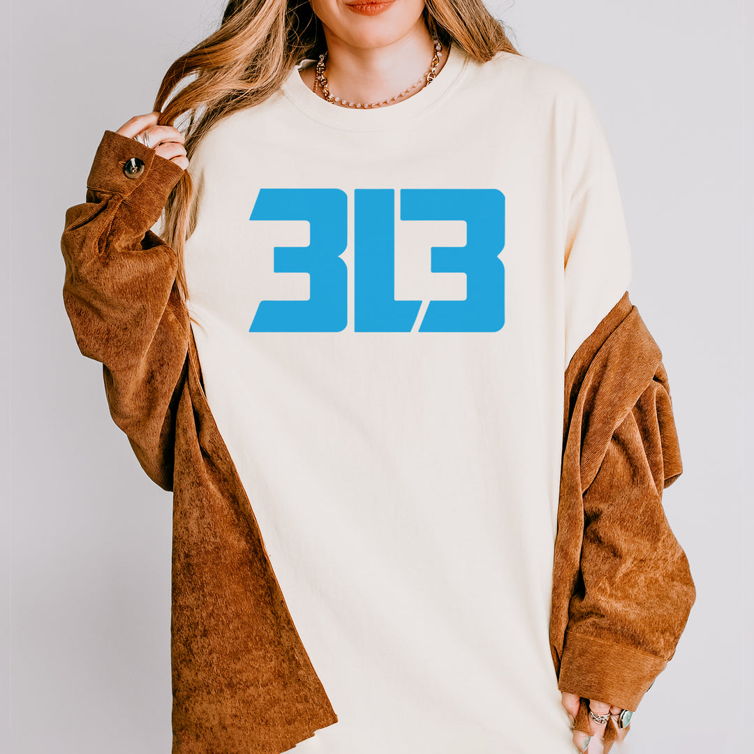 3L3 From The 313 Detroit Football Vintage Soft Unisex T-shirt 
