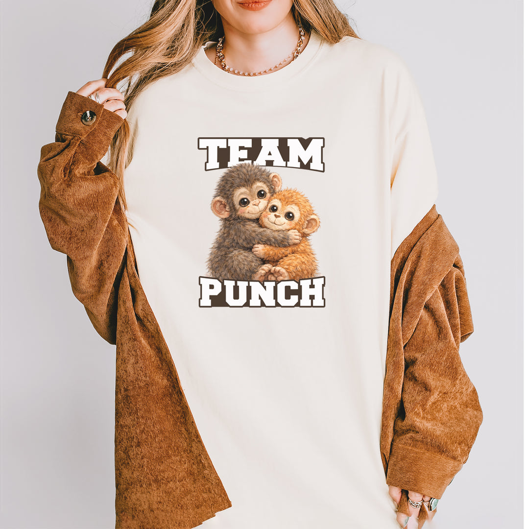 Team Punch Panchi-kun Monkey Vintage Soft Unisex T-shirt 