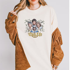 Golden Chain Thug Life Girls Vintage Soft Unisex T-shirt 