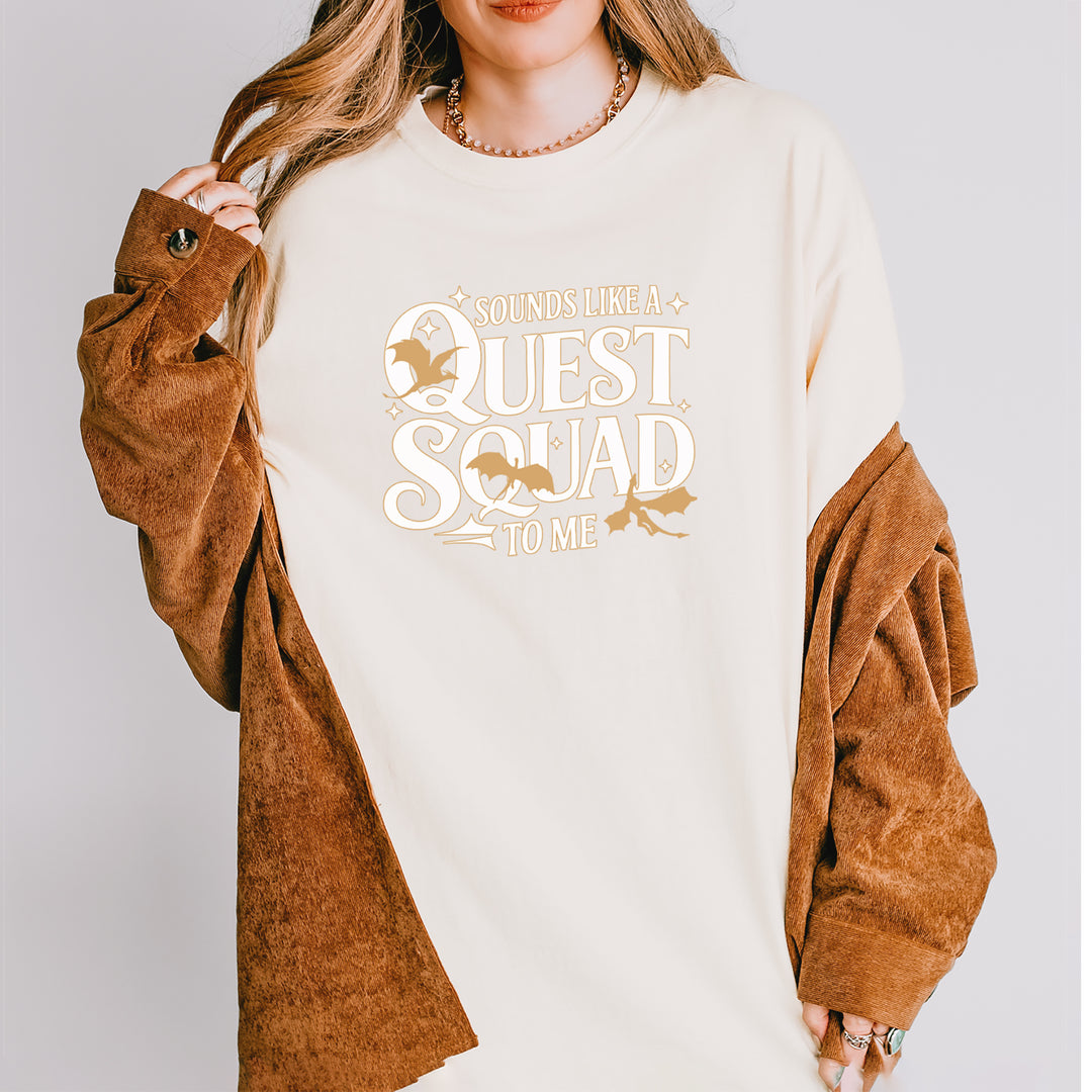 Sounds Like A Quest Squad To Me Empyrean Vintage Soft Unisex T-shirt 
