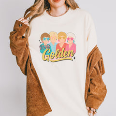 Stay Golden Girls Retro Vintage Soft Unisex T-shirt 