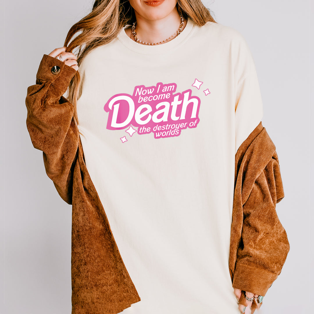 Now I am Become Death Barbenheimer Vintage Soft Unisex T-shirt 
