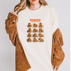 Punch Play Hard Love Harder Vintage Soft Unisex T-shirt 