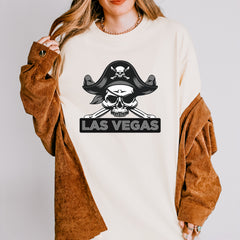 Raider Skull Straight Outta Las Vegas Vintage Soft Unisex T-shirt 
