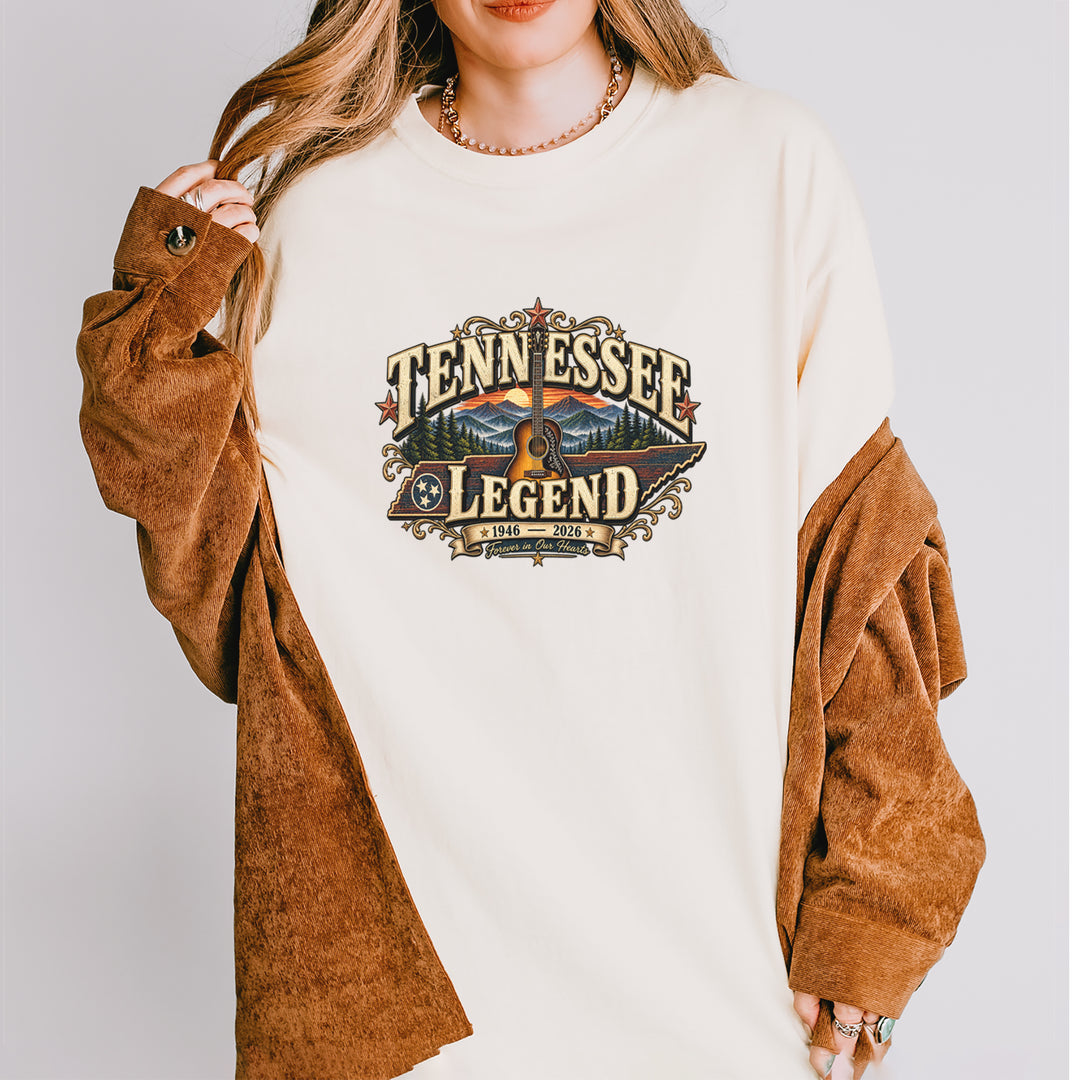 Tennessee Legend Country Music Dolly Vintage Soft Unisex T-shirt 