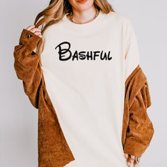 Bashful - 7 Dwarfs Costume Vintage Soft Unisex T-shirt