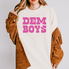Dem Boys Hot Pink Dallas  Vintage Soft Unisex T-shirt 
