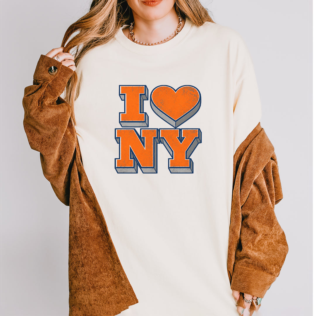 New York City Pride Heart Vintage Soft Unisex T-shirt 