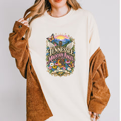 Tennessee Mountain Angel Wings Dolly Vintage Soft Unisex T-shirt 