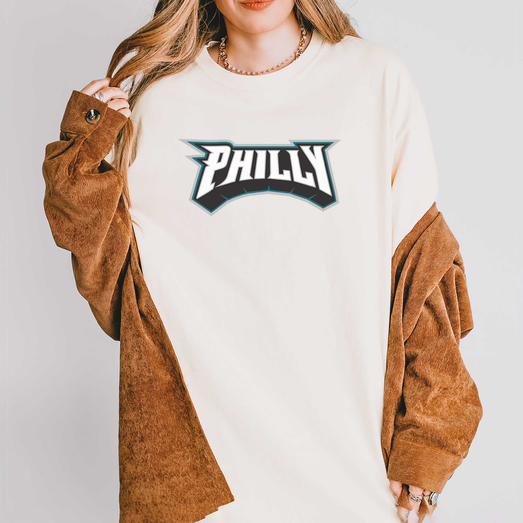 Philly Bold Block Throwback Vintage Soft Unisex T-shirt 