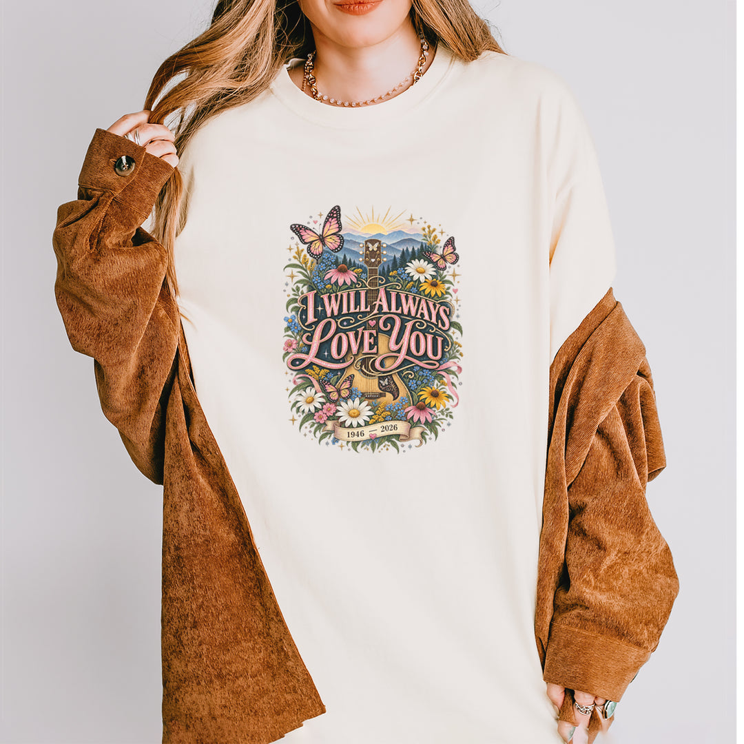 I Will Always Love You Dolly Vintage Soft Unisex T-shirt 