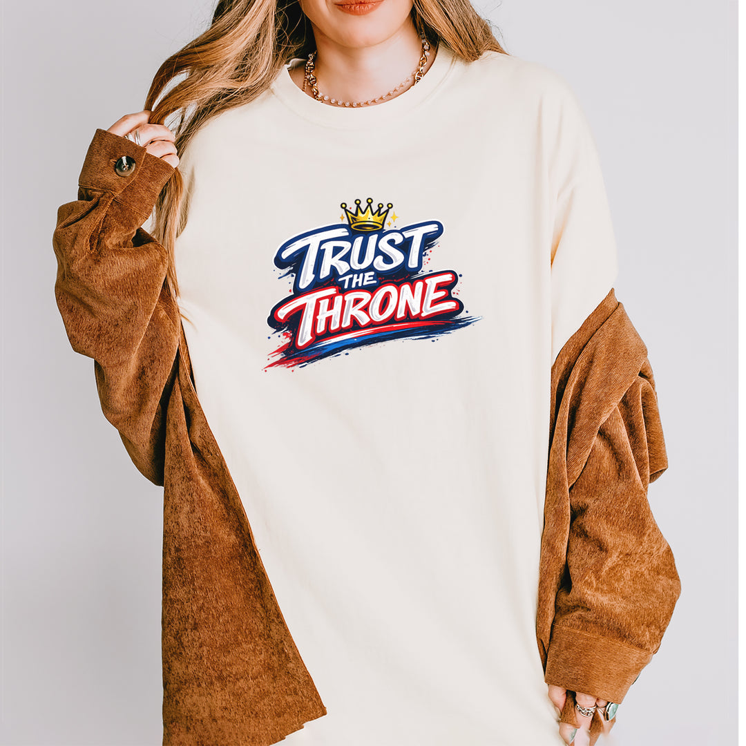 Trust The Throne Crown Philly Hoops Vintage Soft Unisex T-shirt 